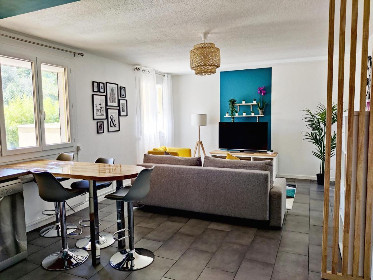 Suite 450 - T4 + 2 Terrasses + Parking Montpellier Luaran gambar